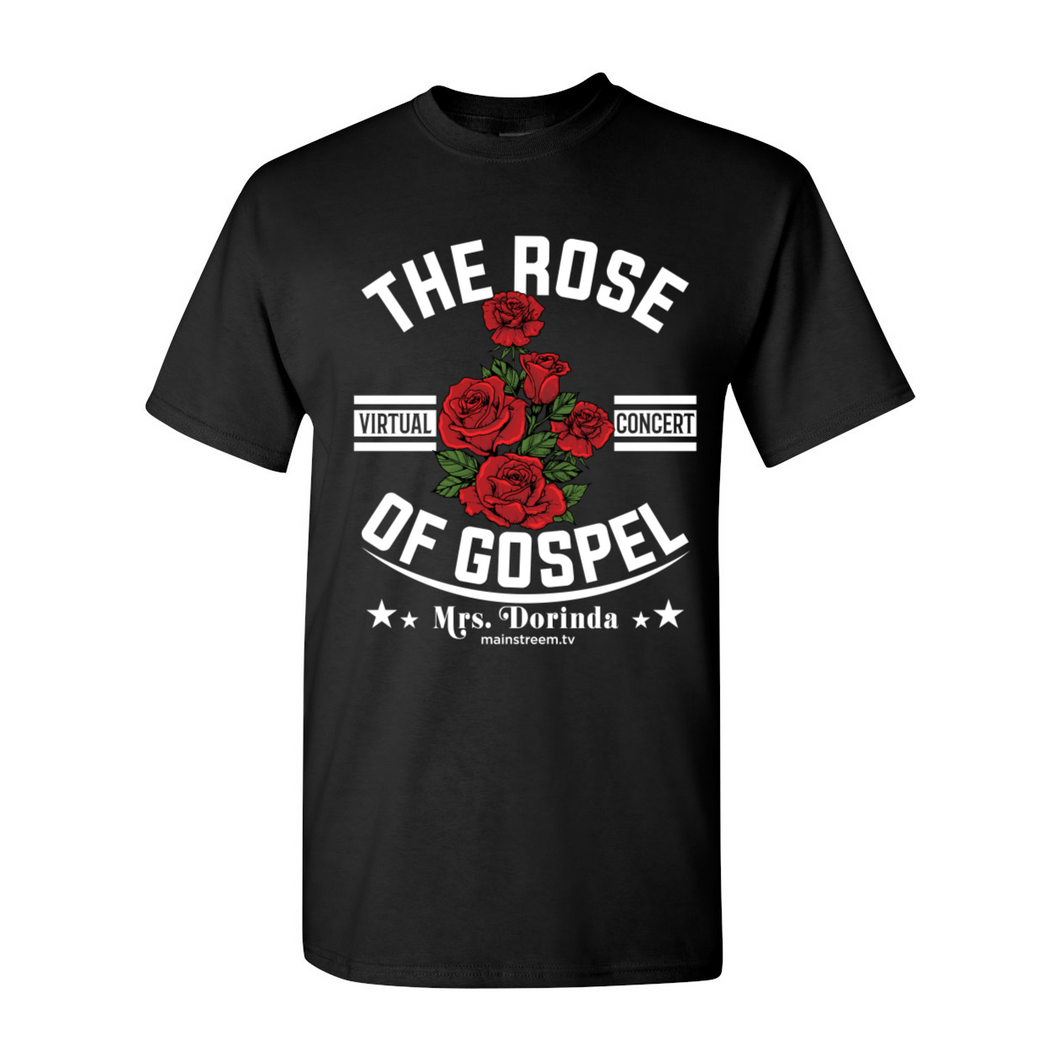 The Rose of Gospel Black T-Shirt