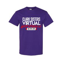 Load image into Gallery viewer, The Clark Sisters Virtual Experience T-Shirt
